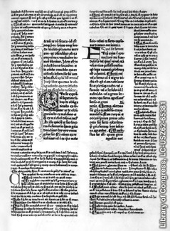 Afrit af Digestae frá árinu 1468 eftir Jústiníanus keisara.