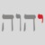 Il Tetragramma, con la lettera più piccola evidenziata