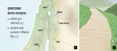 इस्राएलका ६ वटा शरण-नगरको नक्सा र राम्रो अवस्थामा राखिएको बाटो