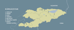Harta Kârgâzstanului