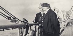 Arákùnrin Russell nínú ọkọ̀ ojú omi Lusitania