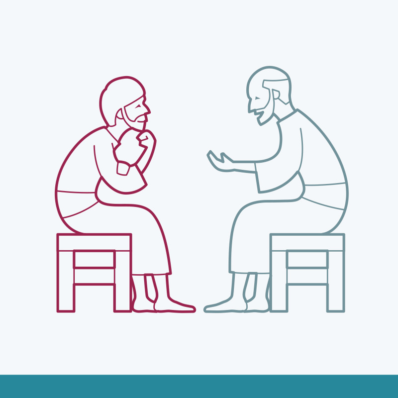 Ο Τιμόθεος μαθαίνει από τον απόστολο Παύλο