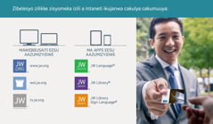 Mawebbusaiti ama app aazumizyidwe aa Bakamboni ba Jehova