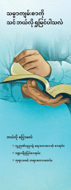 သမ္မာကျမ်းစာကို သင် ဘယ်လို ရှုမြင်ပါသလဲ