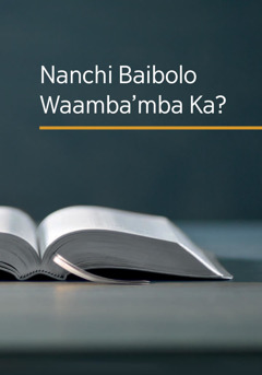 Nanchi Baibolo Waamba’mba Ka?