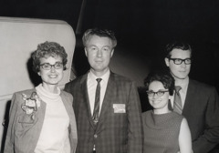 Patriša i Džeri Malahan i Lila i Čarls Malahan 1969.