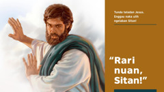Jesus ngasuh Sitan rari
