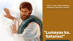 Pinalayas ni Jesus si Satanas