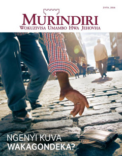 Revhista Murindiri, No. 1 2016 | Ngenyi Kuva Wakagondeka?