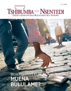 Tshibumba tshia Nsentedi, No. 1/2016 | Bua tshinyi kuikala muena bululame?