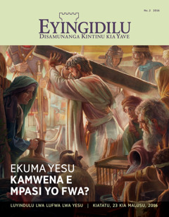 Eyingidilu, No. 2 2016 | Ekuma Yesu Kamwena e Mpasi yo Fwa?