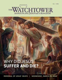 Cylchgrawn y Watchtower, Rhif 2 2016 | Why Did Jesus Suffer and Die?