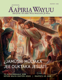 Süta tü rewiisütakat Aapiria Wayuu 2016, nuumero 2 | ¿Por qué sufrió y murió Jesús?