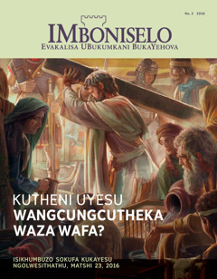 IMboniselo, No. 2 2016 | Kutheni UYesu Wangcungcutheka Waza Wafa?