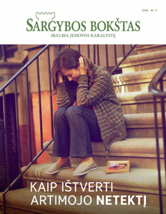 Žurnalas „Sargybos bokštas“, 2016 Nr. 3 | Kaip ištverti artimojo netektį