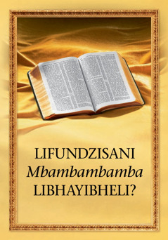 Lifundzisani Mbambambamba LiBhayibheli?