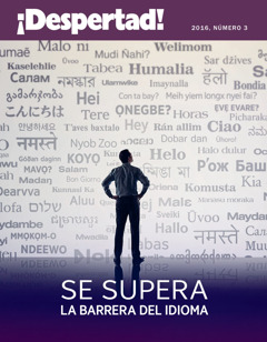 ¡Despertad! 2016, número 3 revista | Se supera la barrera del idioma