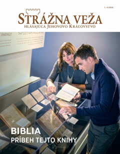 Strážna veža č. 4/2016 | Biblia — príbeh tejto knihy