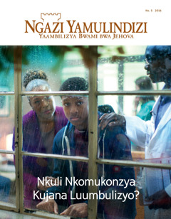 Ngazi Yamulindizi No. 5 2016 | Nkuli Nkomukonzya Kujana Luumbulizyo?