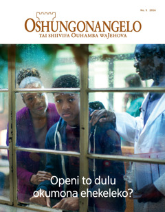 Oshungonangelo No. 5 2016 | Openi to dulu okumona ehekeleko?