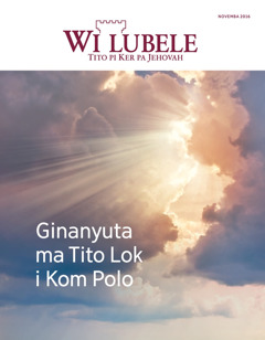 Wi Lubele me Novemba 2016 | Ginanyuta ma Tito Lok i kom Polo