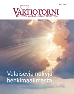 Vartiotorni nro 6 2016 | Valaisevia näkyjä henkimaailmasta