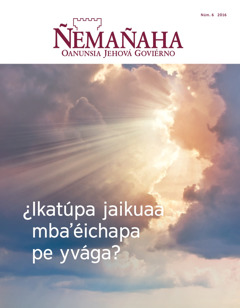 Ñemañaha 2016, núm. 6 | ¿Ikatúpa jaikuaa mbaʼéichapa pe yvága?