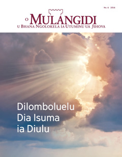 O Mulangidi No. 6 2016 | Dilomboluelu Dia Isuma ia Diulu