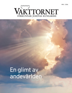 Vakttornet nr 6 2016 | En glimt av andevärlden