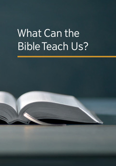 What Can the Bible Teach Us?