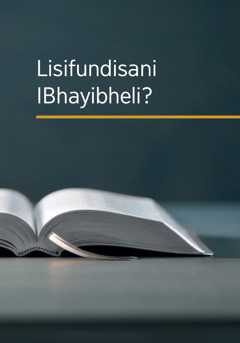 Lisifundisani IBhayibheli?