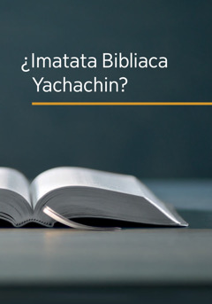 ¿Imatata Bibliaca yachachin? libro