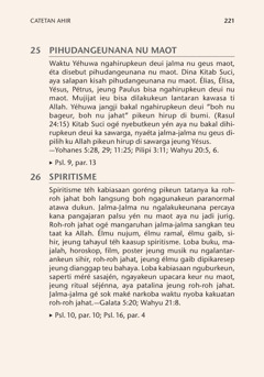 Catetan Ahir dina buku Diajar Kitab Suci