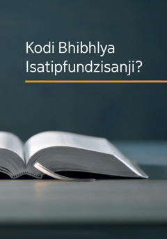 Kodi Bhibhlya Isatipfundzisanji?