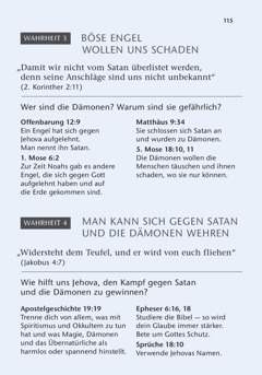 Zusammenfassung eines Kapitels im Buch Was kann uns die Bibel lehren?