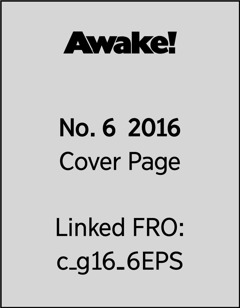 Awake! No. 6 2016 |Disease​—⁠How to Reduse the Risk