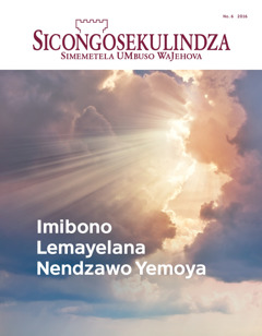 Sicongosekulindza No. 6 2016 | Imibono Lemayelana Nendzawo Yemoya