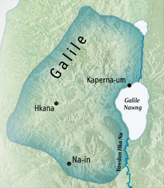 A map of Galilee