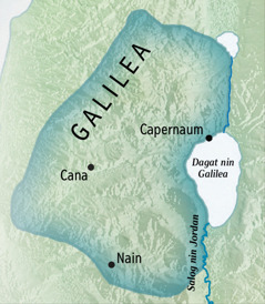 Mapa nin Galilea