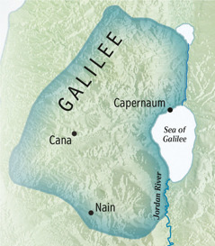 A map of Galilee