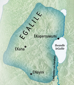 A map of Galilee