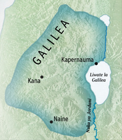 Mapa ya Galilea