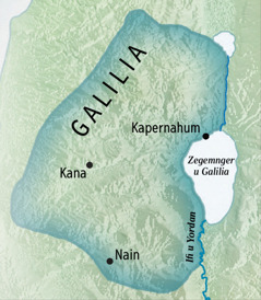 A map of Galilee