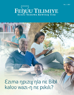 Feŋuu Tilimiye No. 1 2017 | Ɛzɩma ŋpɩzɩɣ ŋla nɛ Bibl kalʋʋ wazɩ-ŋ nɛ pɩkɩlɩ?