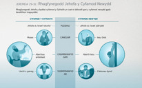 Rhagfynegodd Jehofa y Cyfamod Newydd