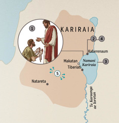 Kaawani Kariraia ake e kamarurungia iai aomata Iesu