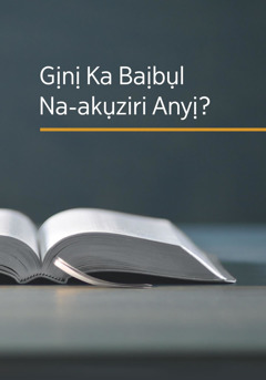 Gịnị Ka Baịbụl Na-akụziri Anyị?