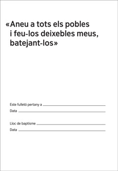 Aneu i feu deixebles