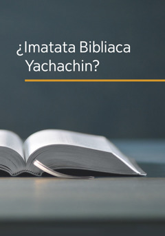 “¿Imatata Bibliaca yachachin?” nishca libropa callari página