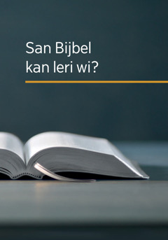 A kafti fu a buku ’San Bijbel kan leri wi?’